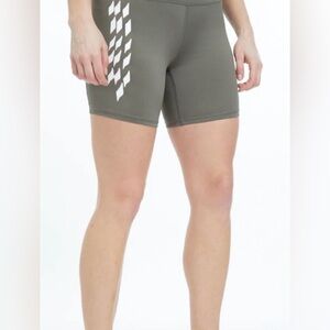 PSK Collective Women's Bike Shorts Olive XXXL NWT
